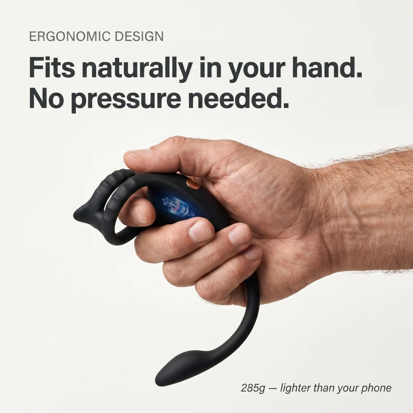 Medical-grade silicone, built for comfort