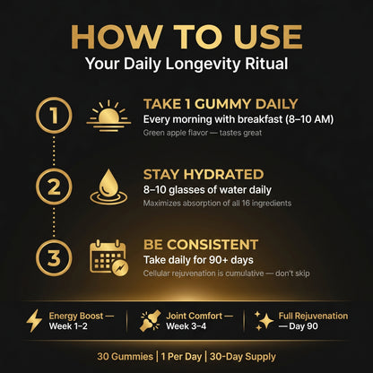 OceanPower™ Daily Longevity Gummies