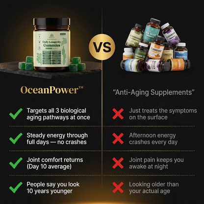 OceanPower™ Daily Longevity Gummies