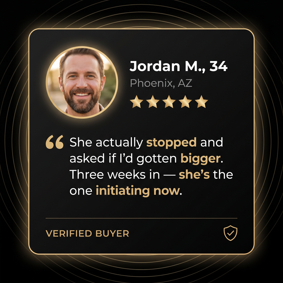 Verified buyer review of The Titan