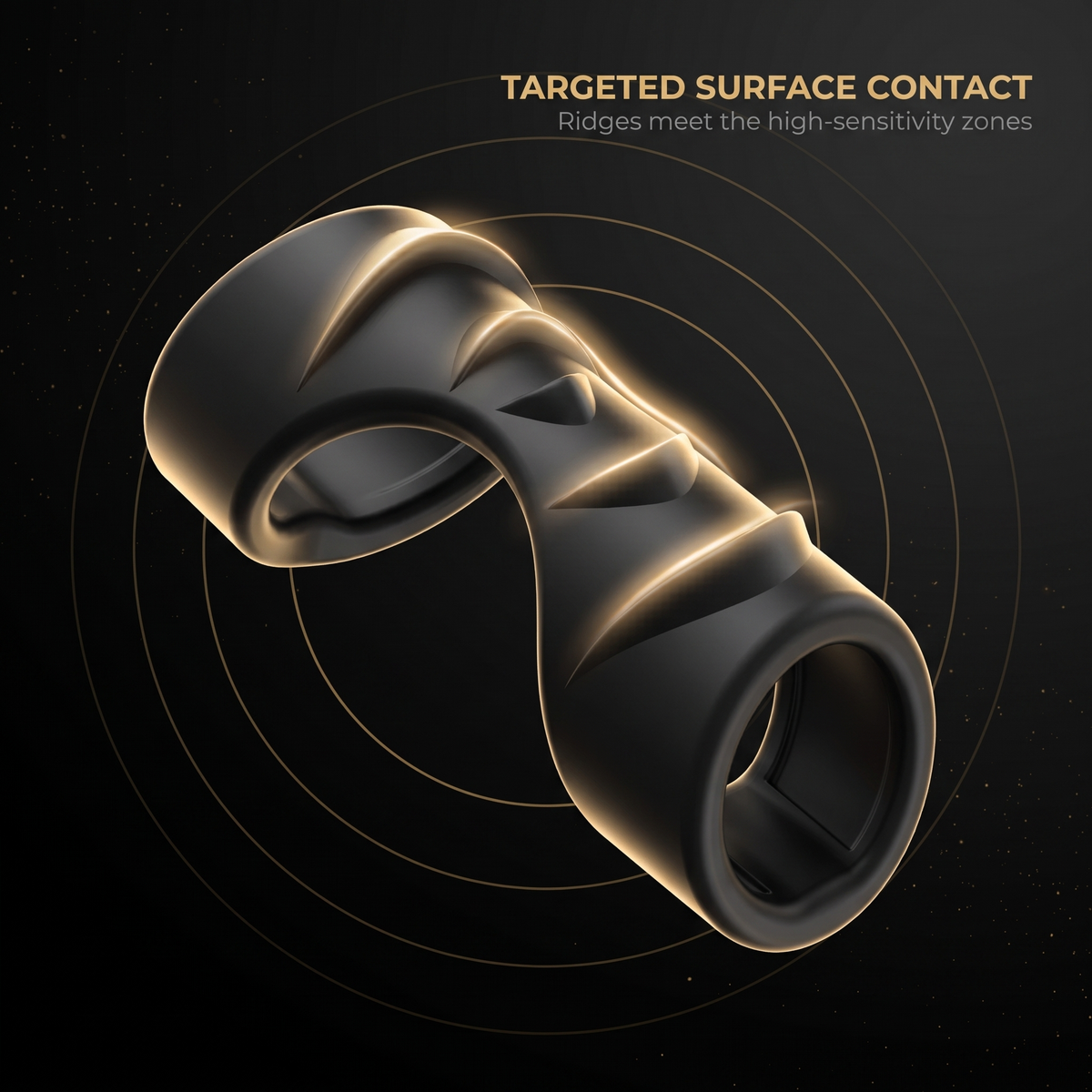 The Titan targeted surface contact ridges