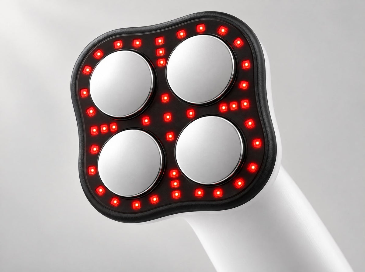 Vonic Elite four-point treatment head with red light ring